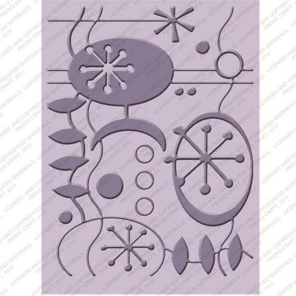 Cuttlebug 4-pc embossing folders - COOLIO - Picture 6 of 8